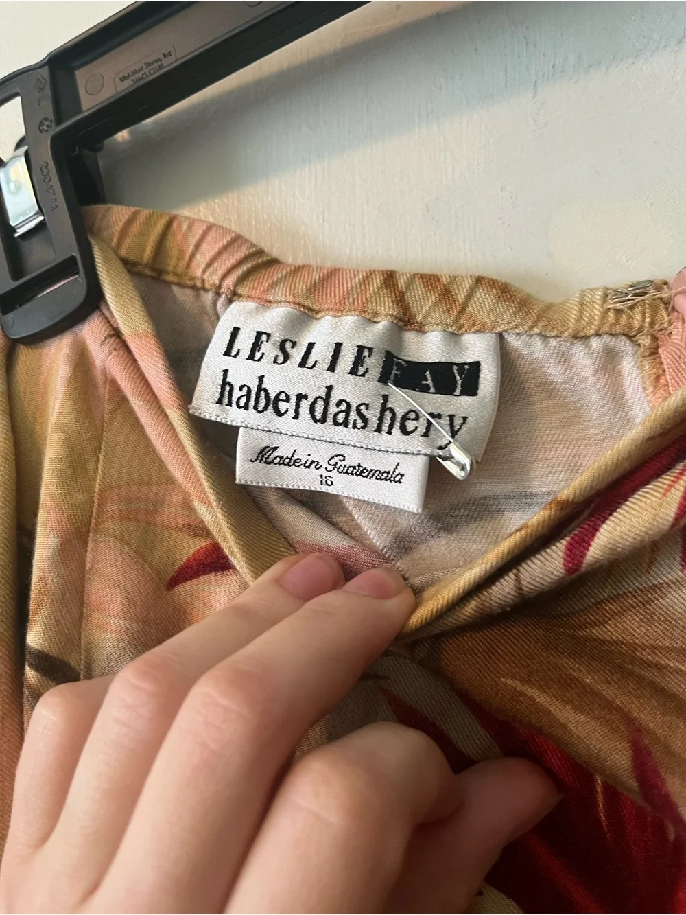 Vintage Leslie Fay matching Vacation Skirt Set